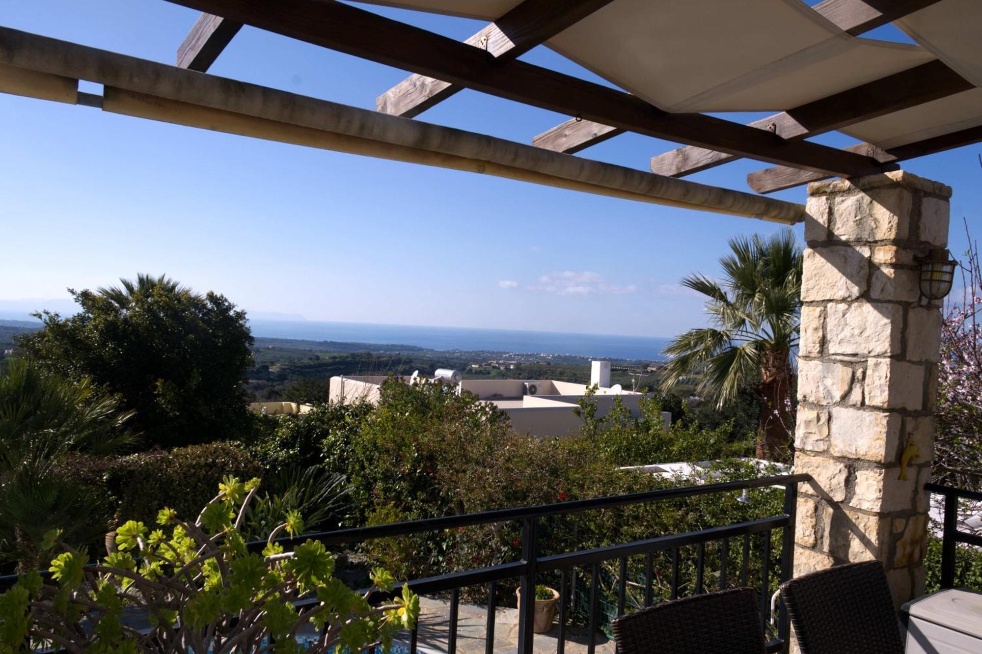 Gemuetliche Villa Mailin Priv. Pool Schoene Aussicht Skouloúfia Eksteriør billede